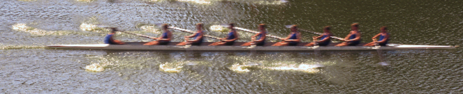 Image of an Olympic rowing team.