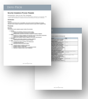 Security Compliance Process Template