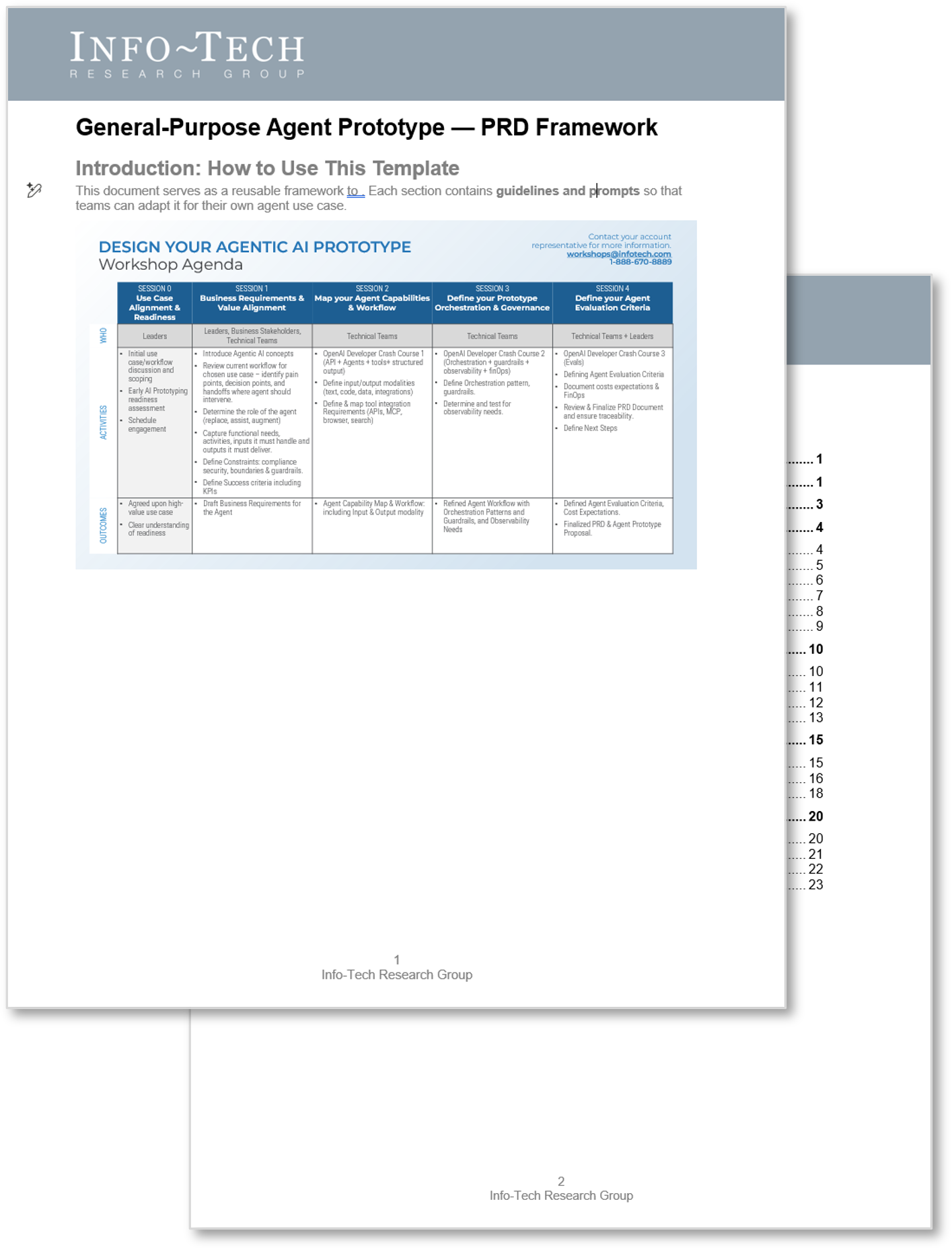 Agentic Product Requirements Document (PRD).