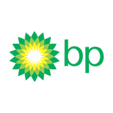 Logo for BP.