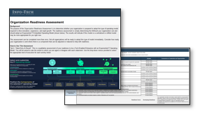 Tech-Organization Readiness Assessment screenshots
