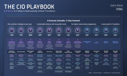 The CIO Playbook: 8 Secrets & 12 Steps to Systematically Achieve IT Excellence