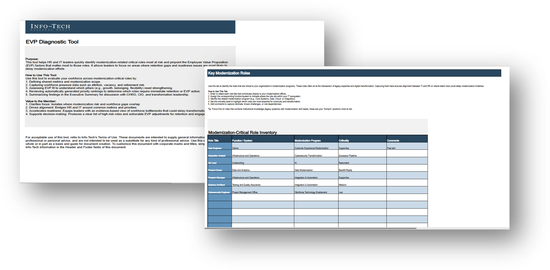 EVP Diagnostic Tool.