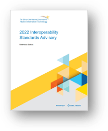 Sample of the ONC's 2022 Interoperability Standards Advisory.