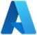 Logo for Microsoft Azure.