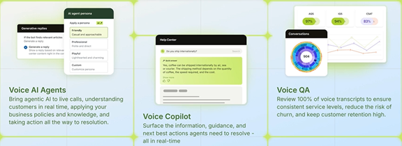 Voice AI Agents, Voice Copilot, and Voice QA