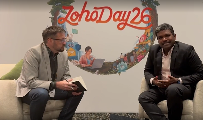 John Annand interviewing Ram Ramamoorthy