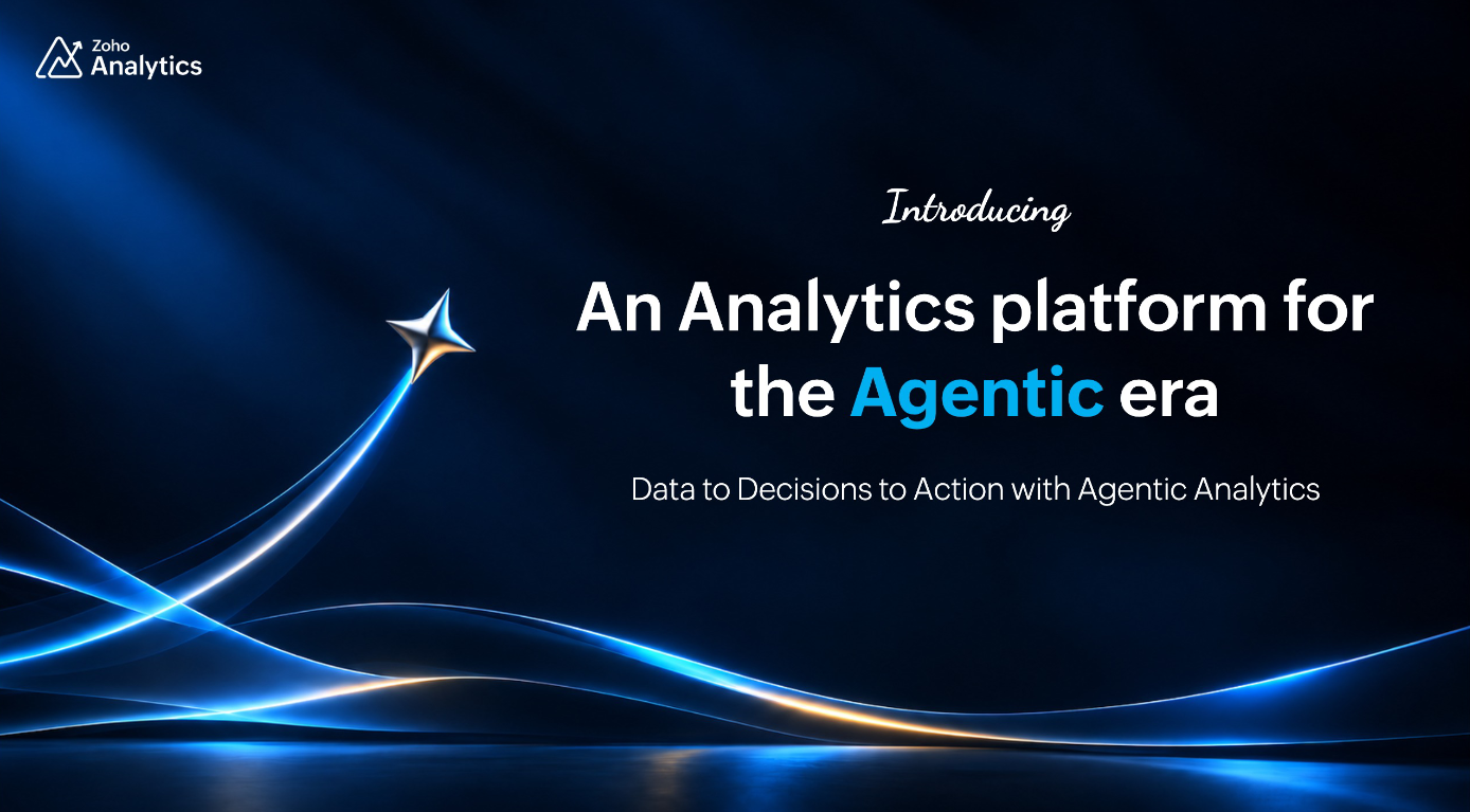 Introducing an analytics platform for the agentic era. Data to decisions to action with agentic analytics.
