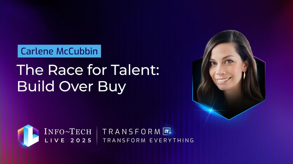 The Race to Develop Talent visualization