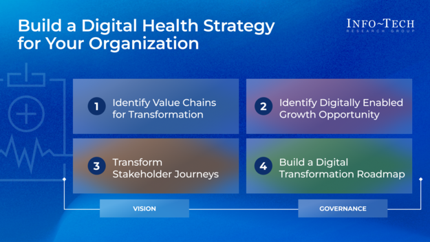 Build a Digital Health Strategy for Your Healthcare Organization visualization