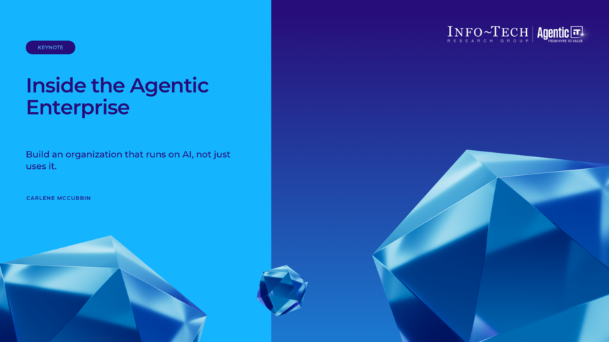 Inside the Agentic Enterprise visualization