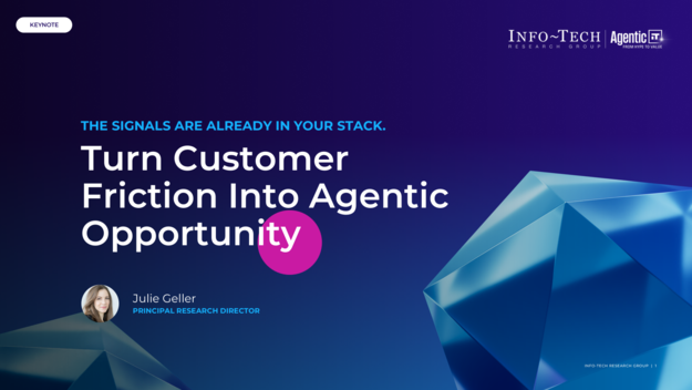 Turn Customer Friction Into Agentic Opportunity visualization