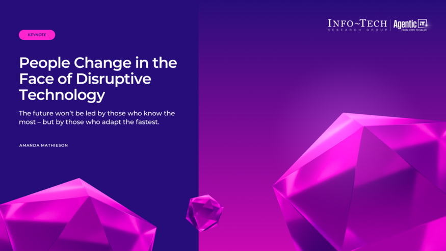 People Change in the Face of Disruptive Technology visualization