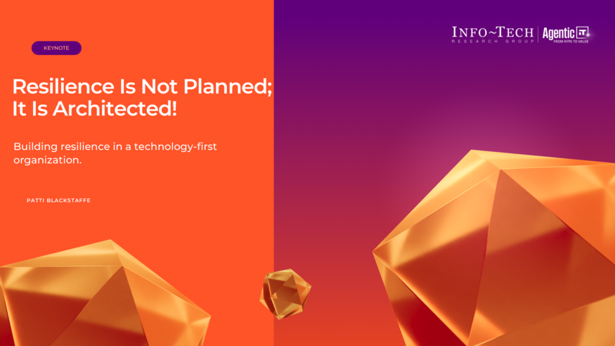 Resilience Is Not Planned – It Is Architected visualization