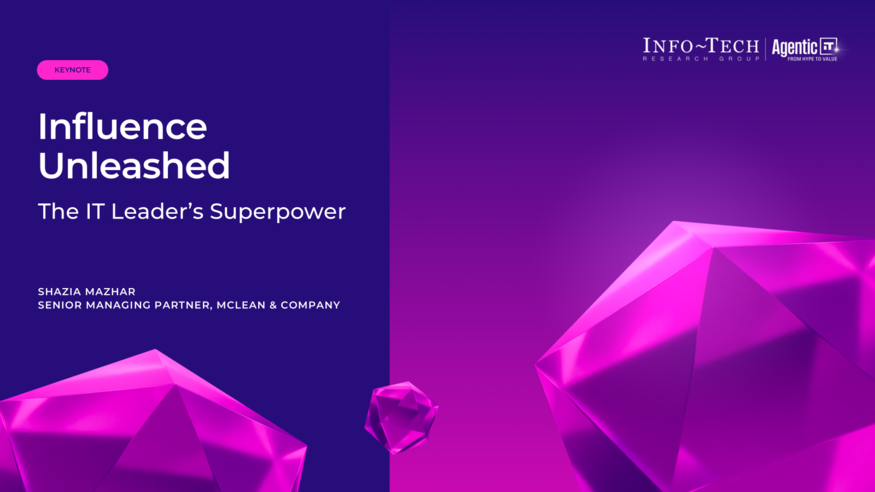 Influence Unleashed: The IT Leader’s Superpower visualization
