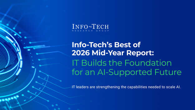 Info-Tech’s Best of 2026 Mid-Year Report visualization