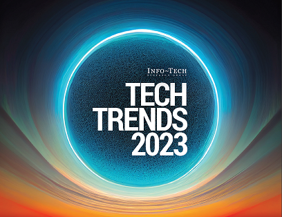 thumbnail for Info-Tech report flags seven trends CIOs need to anticipate in 2023