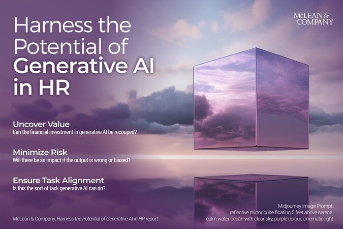 thumbnail for New Generative AI Research From McLean & Company Calls for Focusing HR Resources Amid Inevitable Technological Disruption