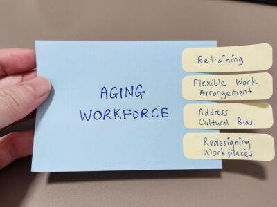thumbnail for Report Suggests Aging Workforce in Future