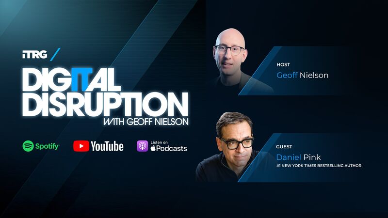 thumbnail for Bestselling Author Daniel Pink Explores Leadership, Meaning, and the Great Workplace Reset on Digital Disruption Podcast