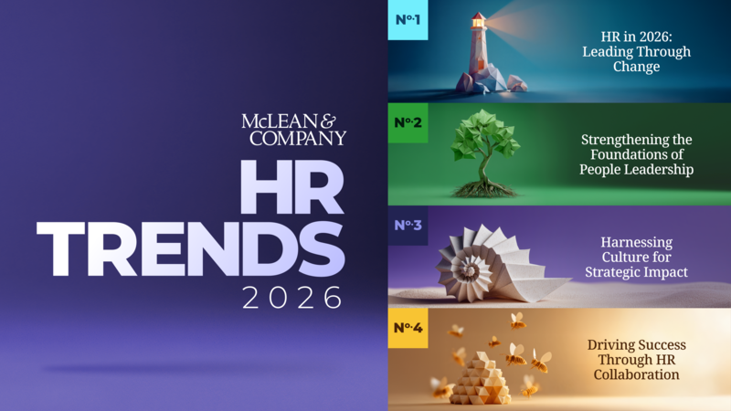 thumbnail for McLean & Company Releases HR Trends Report for 2026: Highlights Growing Gap Between Organizational Change and Leadership Capacity