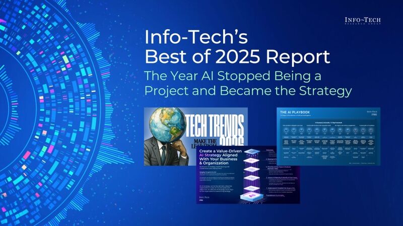 thumbnail for The Year AI Became Operational: Best of 2025 Report from Info-Tech Research Group Reveals How IT Leaders Embedded Intelligence Across the Enterprise
