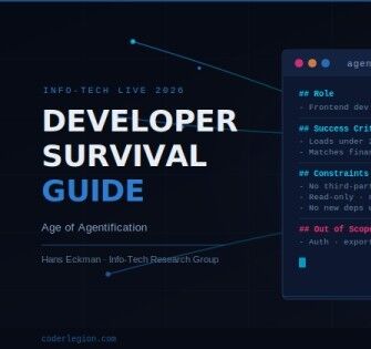 thumbnail for The Developer Survival Guide for the Age of Agentification