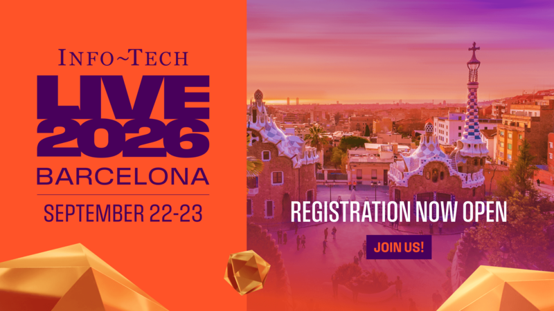 thumbnail for Info-Tech LIVE 2026 Returns to Barcelona With Focus on Turning Agentic AI Into Business Value 