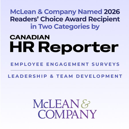 thumbnail for McLean & Company Wins 2026 Canadian HR Reporter Readers' Choice Awards, Marking Third Consecutive Year Voted as Go-To Partner by HR Leaders