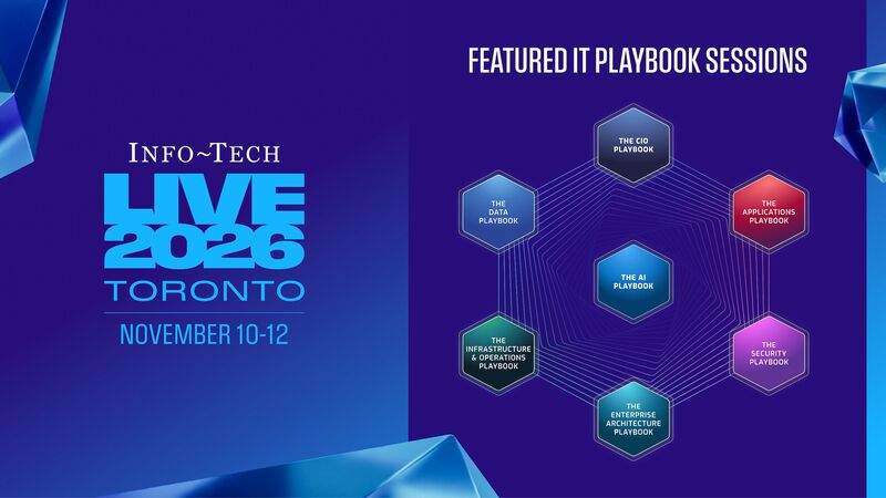 thumbnail for Info-Tech LIVE 2026 in Toronto to Feature IT Playbook Sessions Designed to Advance IT Excellence