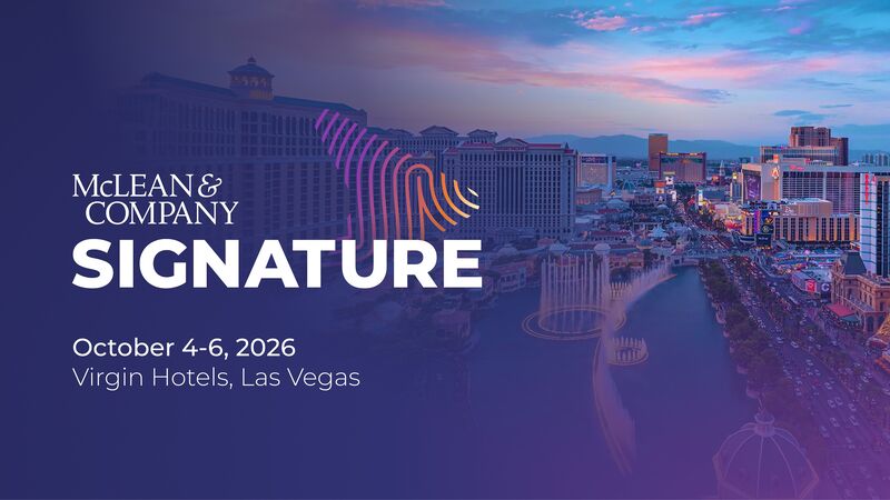 thumbnail for Former HR Leader of NASA, Brady Pyle, and Saatva Chief People Officer Maureen Burke to Keynote McLean & Company Signature 2026 in Las Vegas October 4-6
