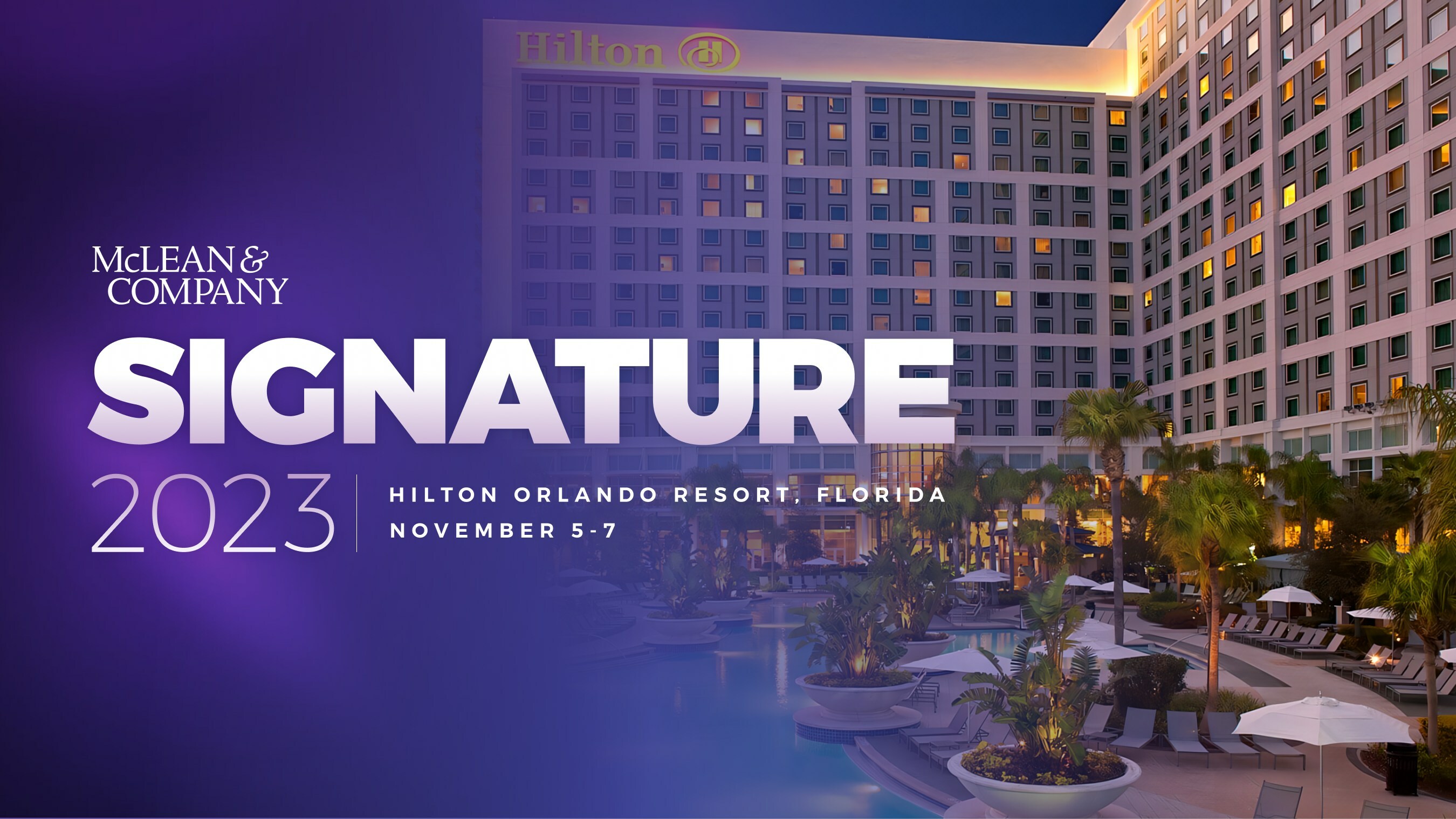 thumbnail for Signature, the Premier HR Conference From McLean & Company, Returns in Five Days