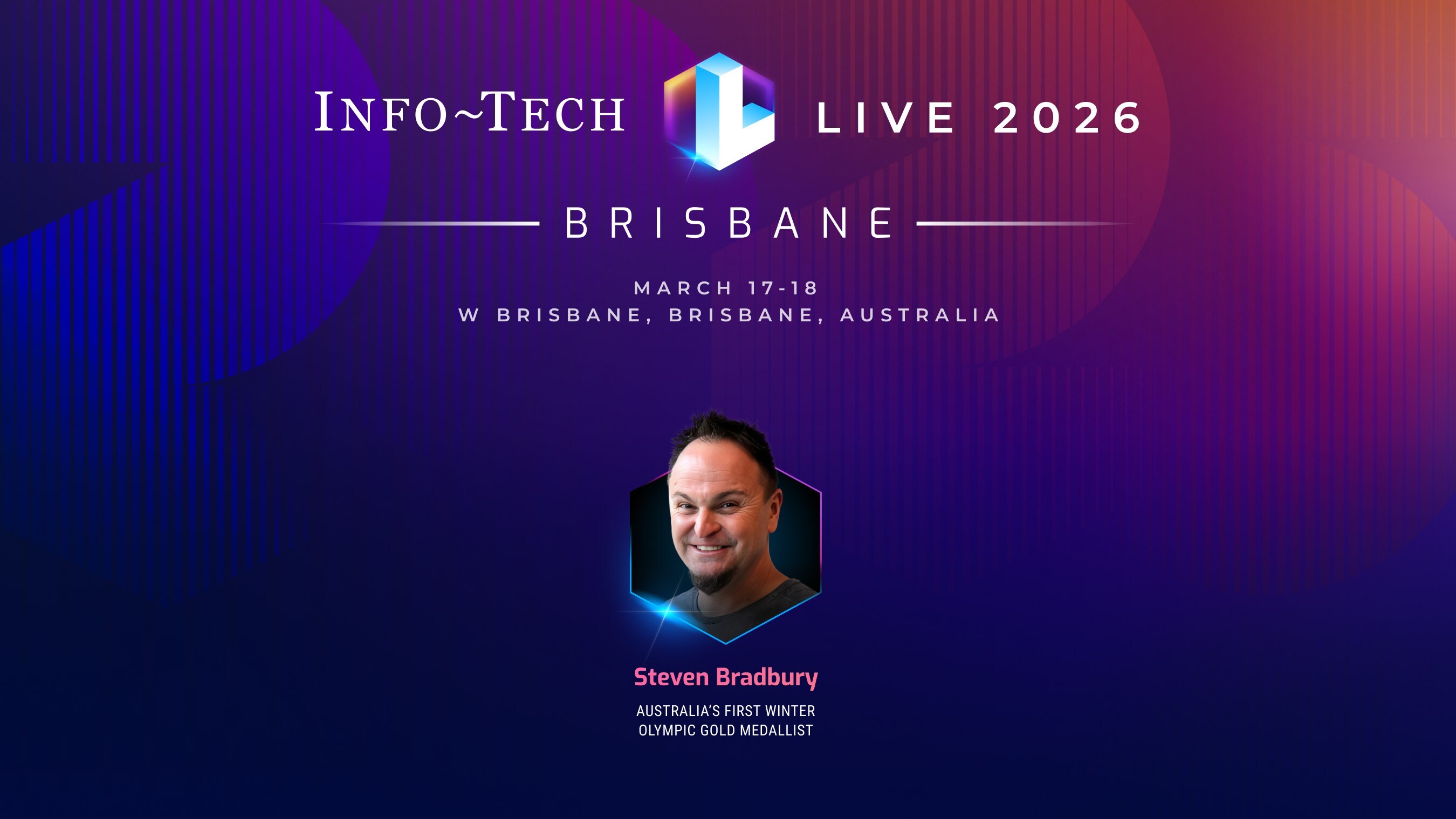 thumbnail for Australian Olympic Champion Steven Bradbury to Keynote Info-Tech LIVE 2026 in Brisbane 