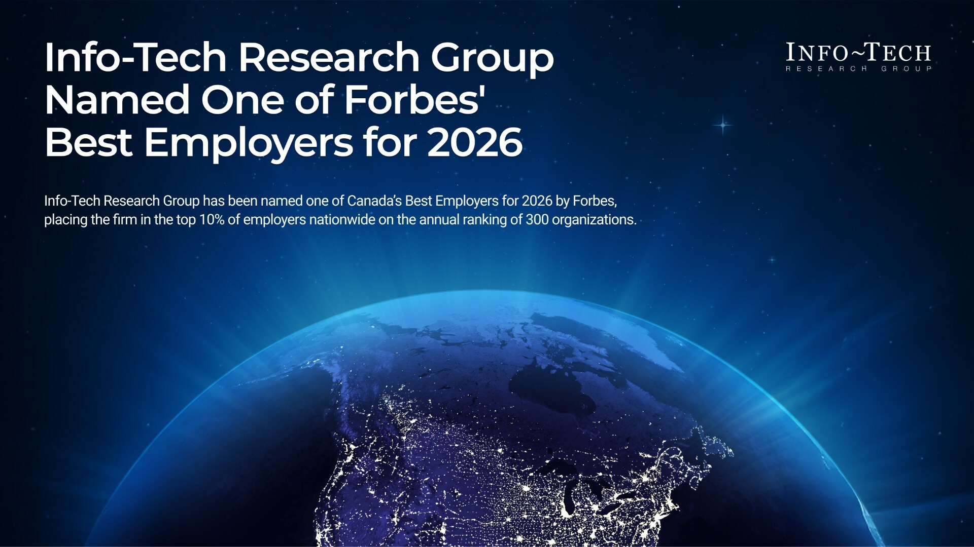 thumbnail for Info-Tech Research Group Named One of Forbes' Best Employers for 2026