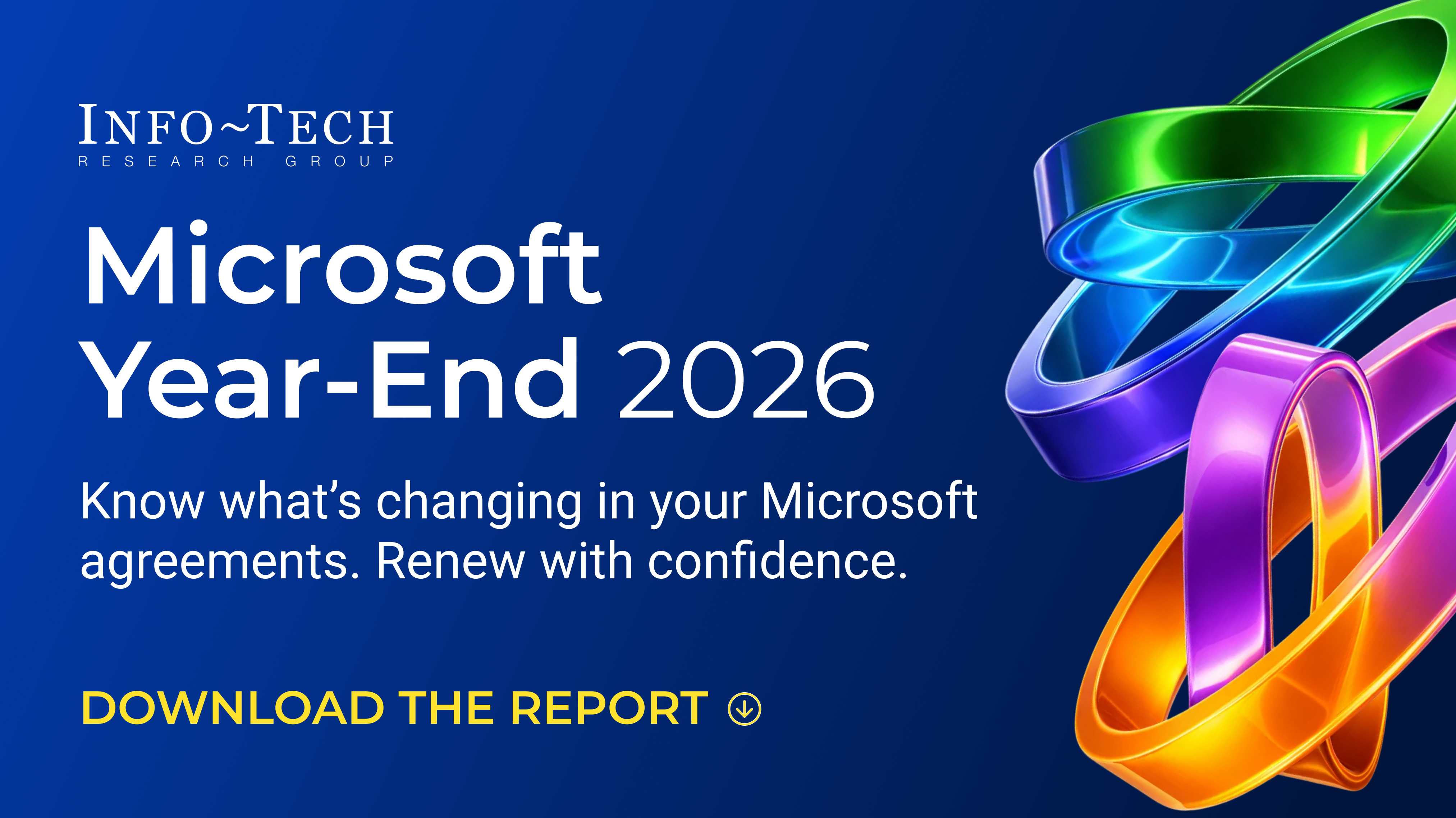 thumbnail for Microsoft Enterprise Agreement Pricing Increases and Discount Tier Collapse Raise 2026 Renewal Risk, Report From Info-Tech Research Group