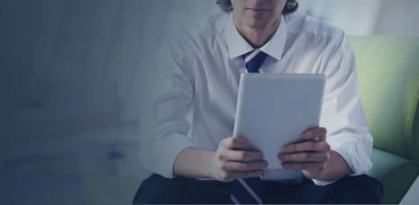 Thought model representing Vendor Landscape: In-Room Tablets
