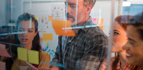 Thought model representing Drive Digital Transformation With Platform Strategies