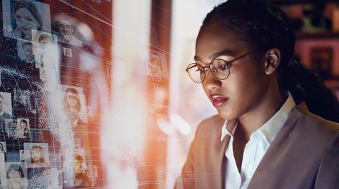 Thought model representing Recruit and Retain People of Color in IT