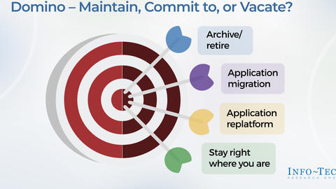 Thought model representing Domino – Maintain, Commit to, or Vacate?