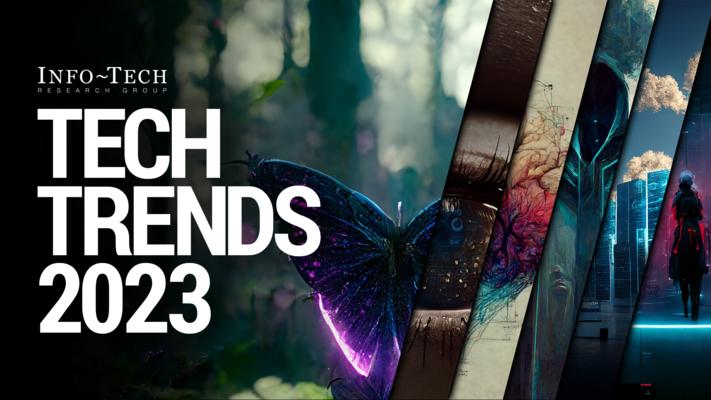 Tech Trends 2023 visualization