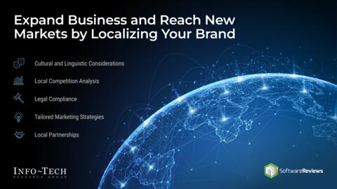 Thought model representing Expand Business and Reach New Markets by Localizing Your Brand