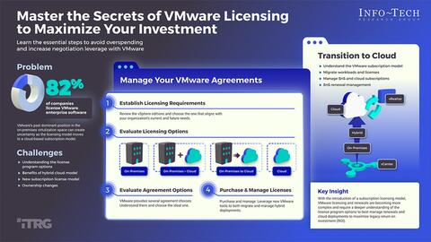 Thought model representing Master the Secrets of VMware Licensing to Maximize Your Investment