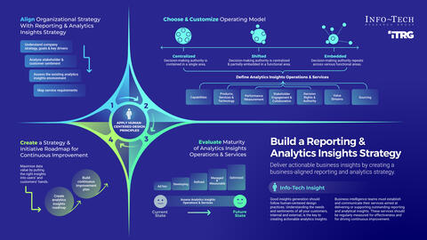 Thought model representing Build a Reporting and Analytical Insights Strategy