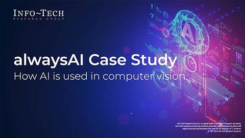 Thought model representing alwaysAI Case Study: AI for Computer Vision