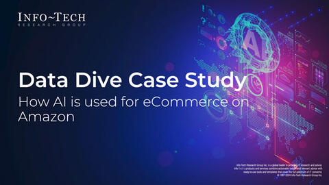 Thought model representing Data Dive Case Study: AI for eCommerce