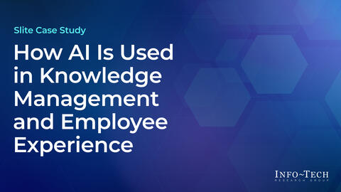 Thought model representing Slite Case Study: AI for Knowledge Management and Employee Experience