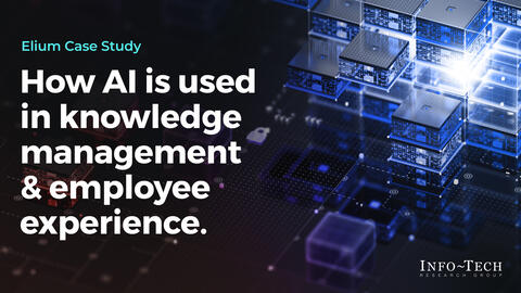 Thought model representing Elium Case Study: How AI Is Used in Knowledge Management & Employee Experience
