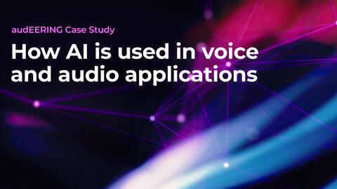 Thought model representing audEERING Case Study: How AI Is Used in Voice and Audio Applications