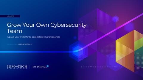Thought model representing Grow Your Own Cybersecurity Team