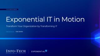 Exponential IT in Motion: Transform Your Organization by Transforming IT preview picture